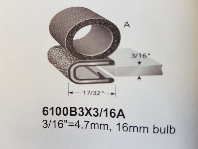 PINCHWELD BLACK SIDE BULB 16mm