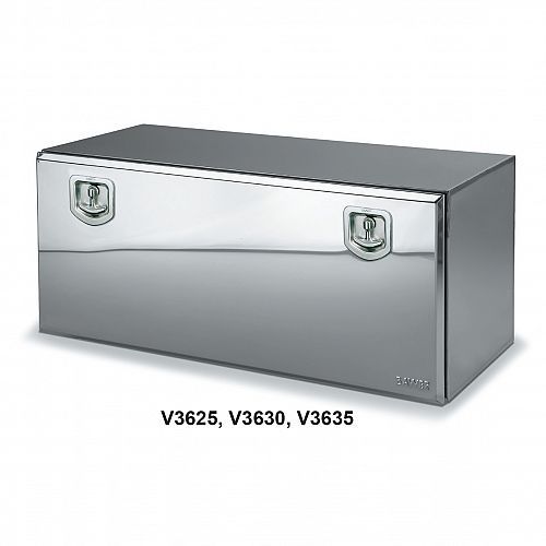 FULL STAINLESS STEEL TOOLBOX W/ IN-BOARD SEALS 