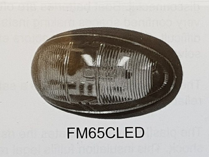 LED LAMPS  -  INDICATOR, FRONT CLEAR