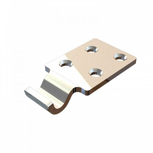 CATCH FASTENERS - HOOK PLATE STAINLESS STEEL 