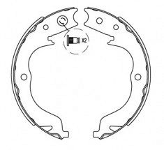 BRAKE SHOE 