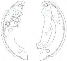 BRAKE SHOE 