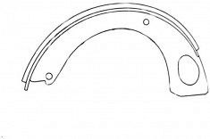 BRAKE SHOE 