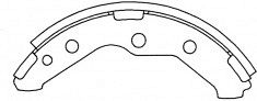 BRAKE SHOE 