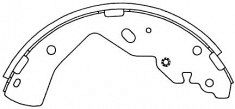 BRAKE SHOE 