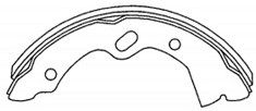 BRAKE SHOE 