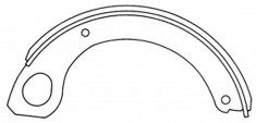 BRAKE SHOE 