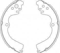 BRAKE SHOE 