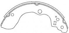 BRAKE SHOE 