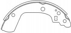 BRAKE SHOE 