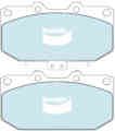 DISC BRAKE PADS NISSAN SUBARU 