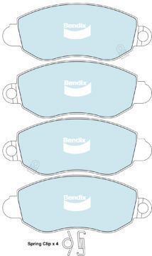 DISC BRAKE PADS 