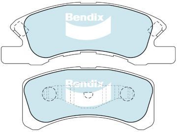 DISC BRAKE PADS FRONT DAIHATSU MITS MIRAGE 