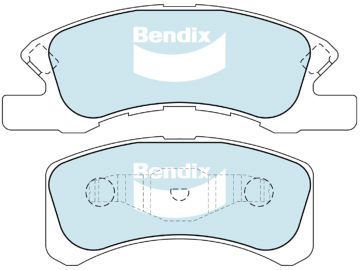 DISC BRAKE PADS FRONT DAIHATSU MITS MIRAGE 