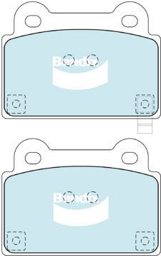 DISC BRAKE PADS 