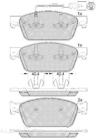 DISC BRAKE PADS 
