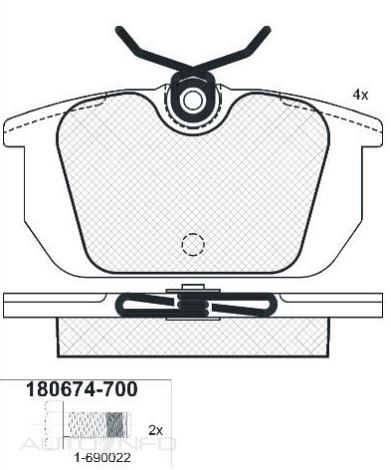 DISC BRAKE PADS 