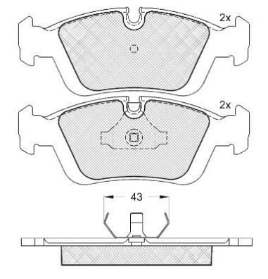 DISC BRAKE PADS 