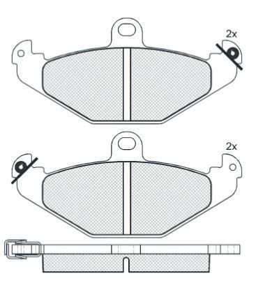 DISC BRAKE PADS 