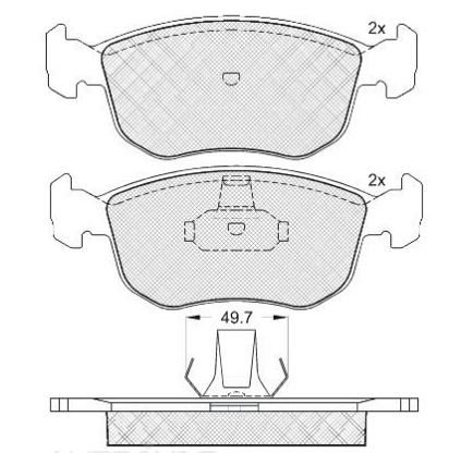 DISC BRAKE PADS 