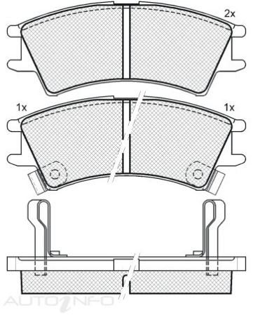 DISC BRAKE PADS 