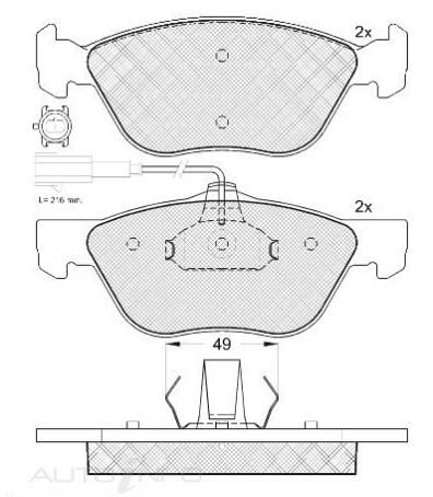 DISC BRAKE PADS 