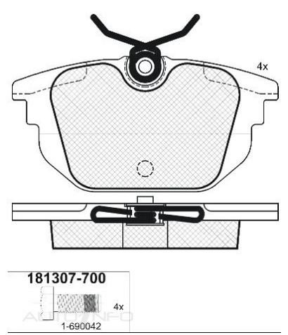 DISC BRAKE PADS 