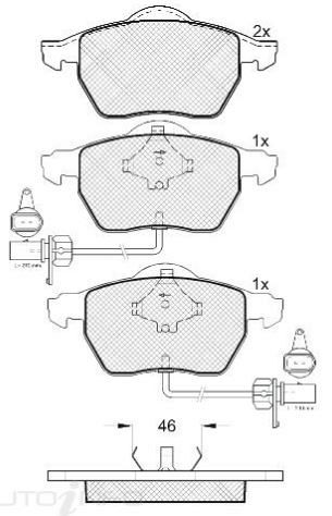 DISC BRAKE PADS 