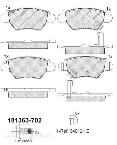 DISC BRAKE PADS 