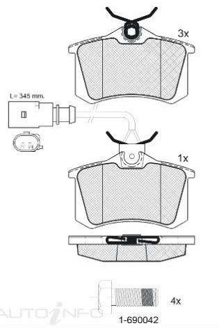 DISC BRAKE PADS 