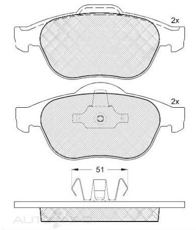DISC BRAKE PADS 