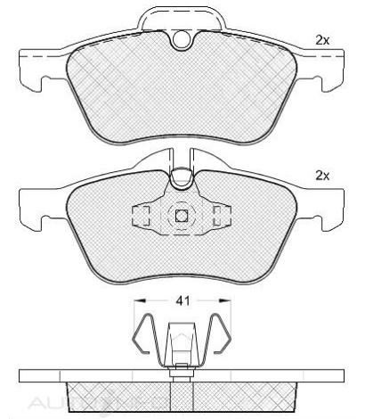 DISC BRAKE PADS 