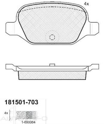 DISC BRAKE PADS 