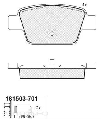 DISC BRAKE PADS 