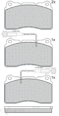 DISC BRAKE PADS 