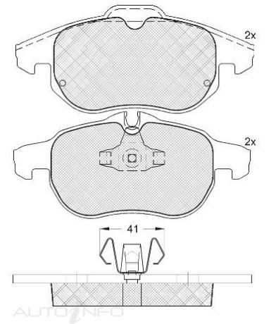 DISC BRAKE PADS 
