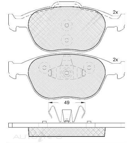 DISC BRAKE PADS 