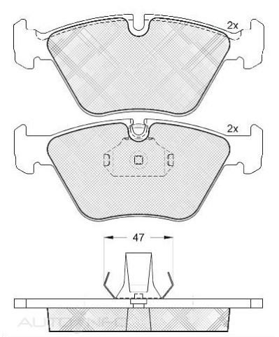 DISC BRAKE PADS 