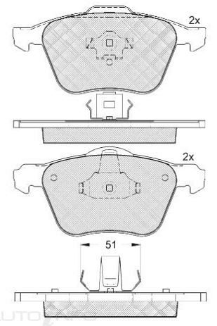 DISC BRAKE PADS 