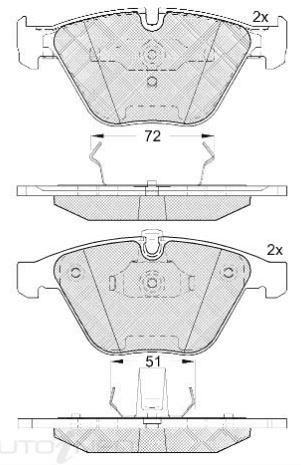 DISC BRAKE PADS 