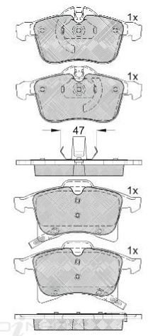 DISC BRAKE PADS 