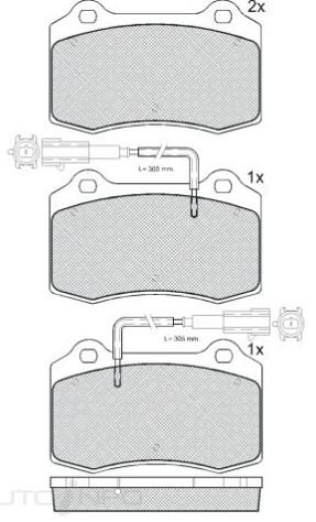 DISC BRAKE PADS 