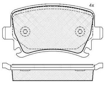 DISC BRAKE PADS 