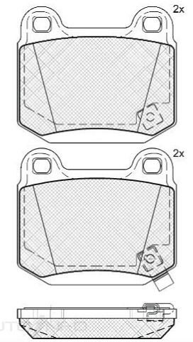 DISC BRAKE PADS 