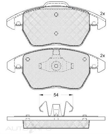 DISC BRAKE PADS 