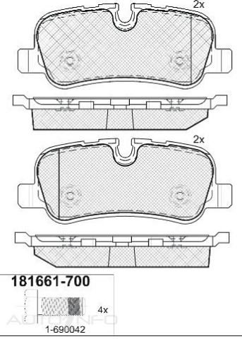 DISC BRAKE PADS 