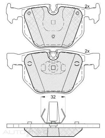 DISC BRAKE PADS 