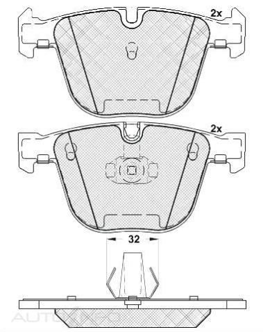 DISC BRAKE PADS 