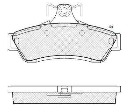 DISC BRAKE PADS 