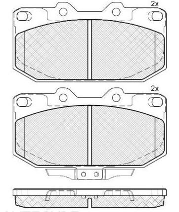 DISC BRAKE PADS 